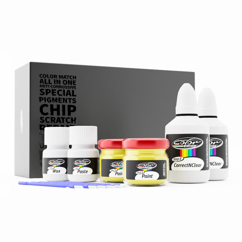 PEUGEOT JAUNE PAILLE PUBLICITAIRE  TOUCH UP PAINT